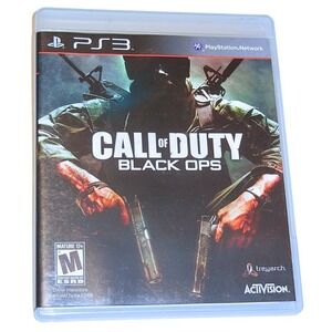 Call of Duty Black Ops Sony PlayStation 3 PS3 Activision Treyarch FPS Video Game